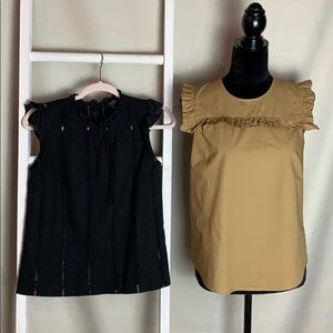 JCrew sleeveless tops